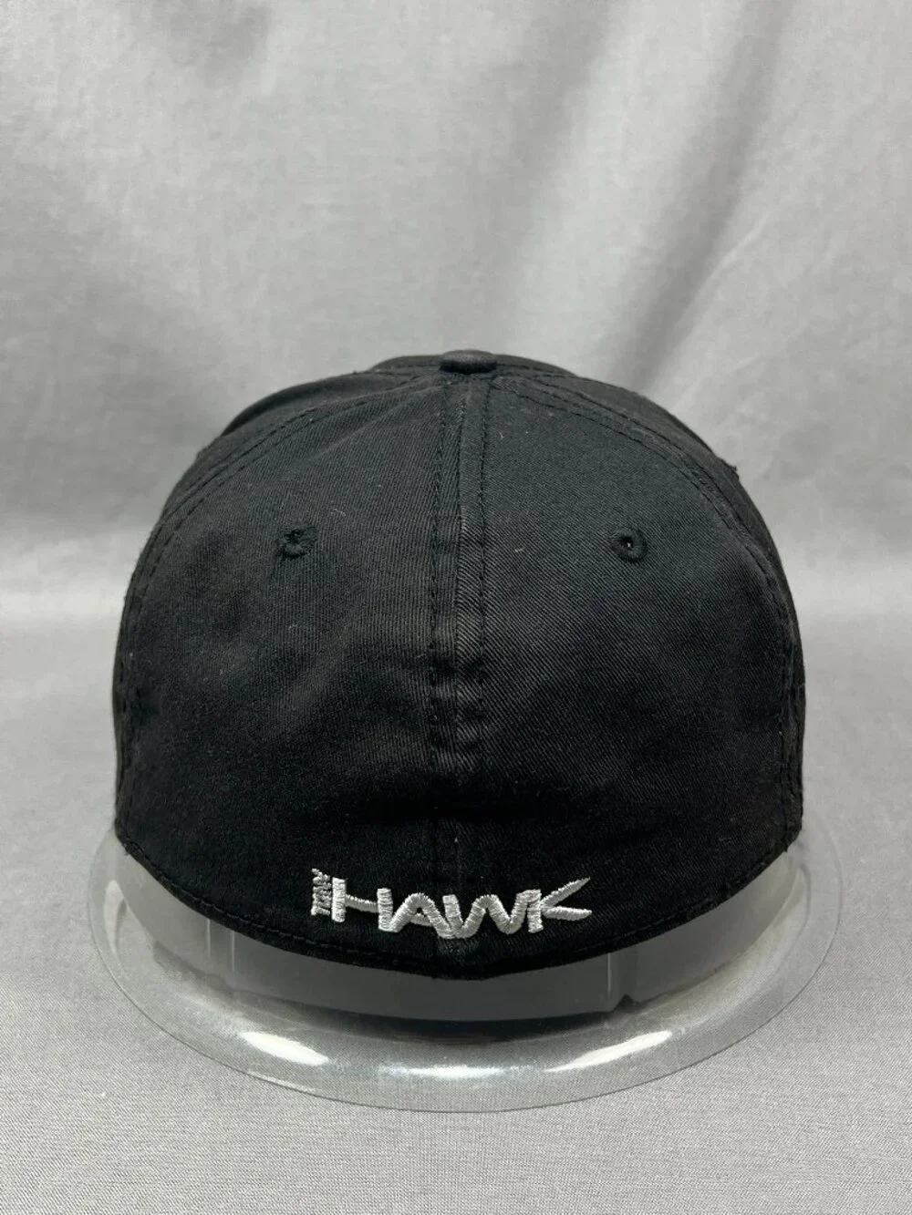 Tony Hawk Signature A-Flex S/M Hat Black Plaid Checkered Skateboarding Y2K Cap